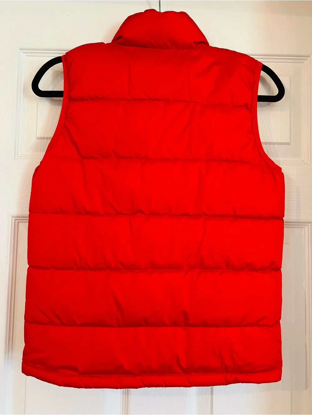 GAP Kids Bright Red Quilted Puffer Vest, Size M
